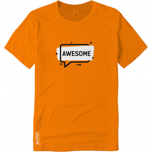 Awesome text bubble t-shirt