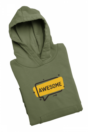 Awesome text bubble t-shirt for all the awesome people.