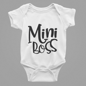 Mini boss onesie