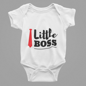 Little boss onesie