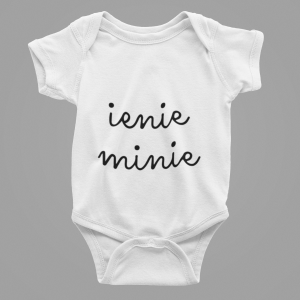 Ienie minie mynie mo onesie