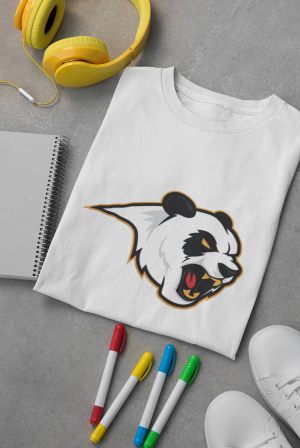 Golden panda  t-shirt