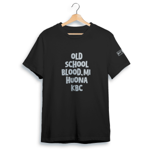 Old school blood, me huona KBC